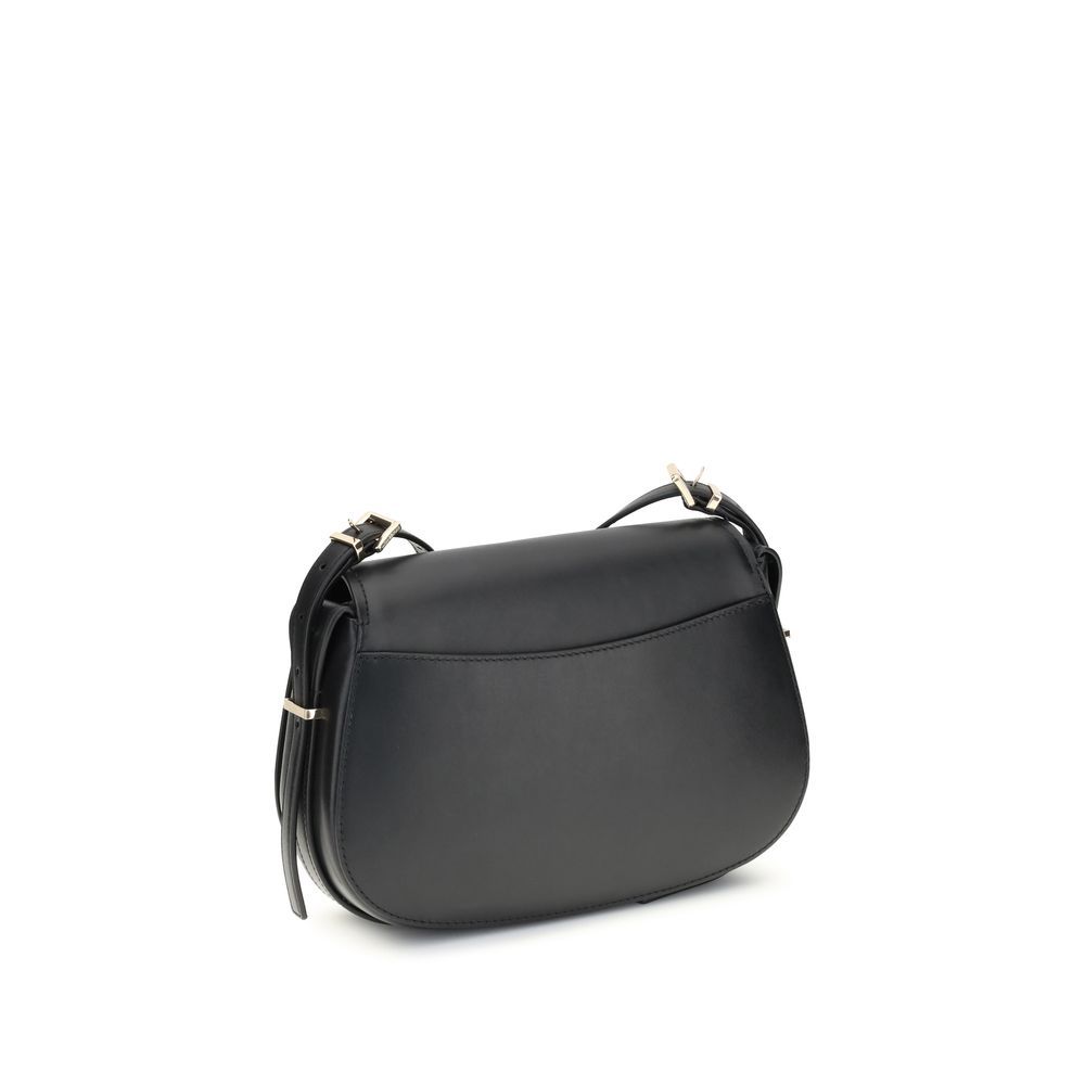 Black Calf Leather Bos Taurus Shoulder BagThe medium Lydia Shoulder Bag by Michael Kors features a sleek and functional silhouette. The linen canvas interior is spacious, ideal for holding all your daily necessities. The adjustable shoulder strap ensures