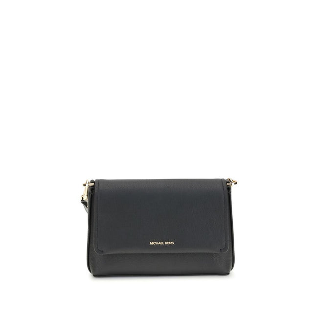 Small Nessa Shoulder BagThe small Nessa Shoulder Bag by Michael Kors combines practicality and style in a compact design. Equipped with a removable and adjustable shoulder strap, it features a flap and snap closure. The logo on the front adds a distinctiv