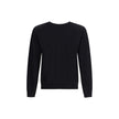 Black Fleece Wool SweatshirtPrada’s Pure Virgin wool Sweater is an essential piece with a refined, contemporary style. Featuring a clean design, it features a contrasting embroidered logo on the chest that adds a distinctive touch. A ribbed crew neck, cuf