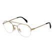 Gold Metal Glasses (Frames)Gender Men Main color Gold Frame color Gold Lenses Color Demo glasses Lenses Material Plastic Lenses Effect No Extra Lenses Height 45 Frame width 135 Filter Category None Protection None Spring hinge No Extra No extra Shipment i
