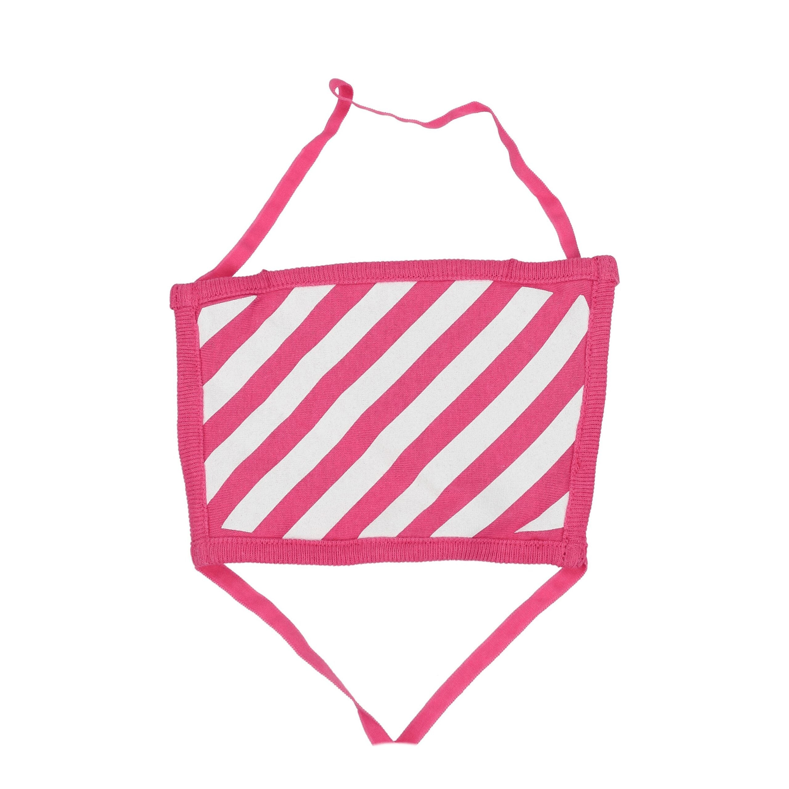 Masque en coton rose