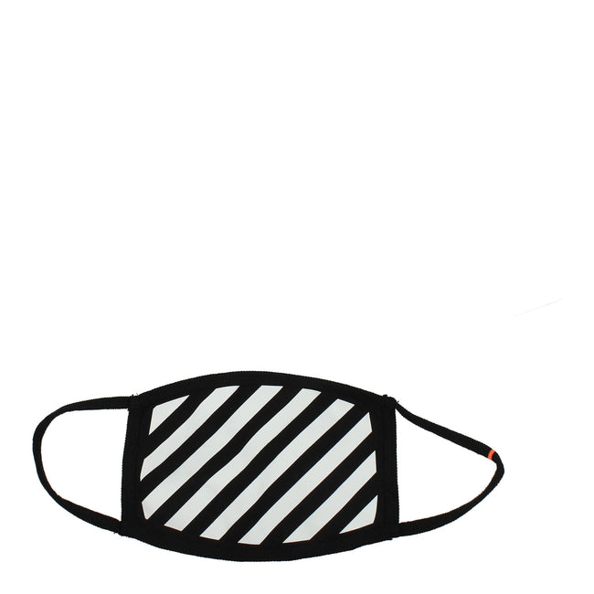 Black Cotton FacemaskDescription: The product with MPN OMRG001R21JER0051001 and code F65848 cotton in black is a masks designed by Off-White. Additional Info: Style: Casual Materials: Cotton Composition: 100% cotton Secondary color: White MPN: OMRG001R21J