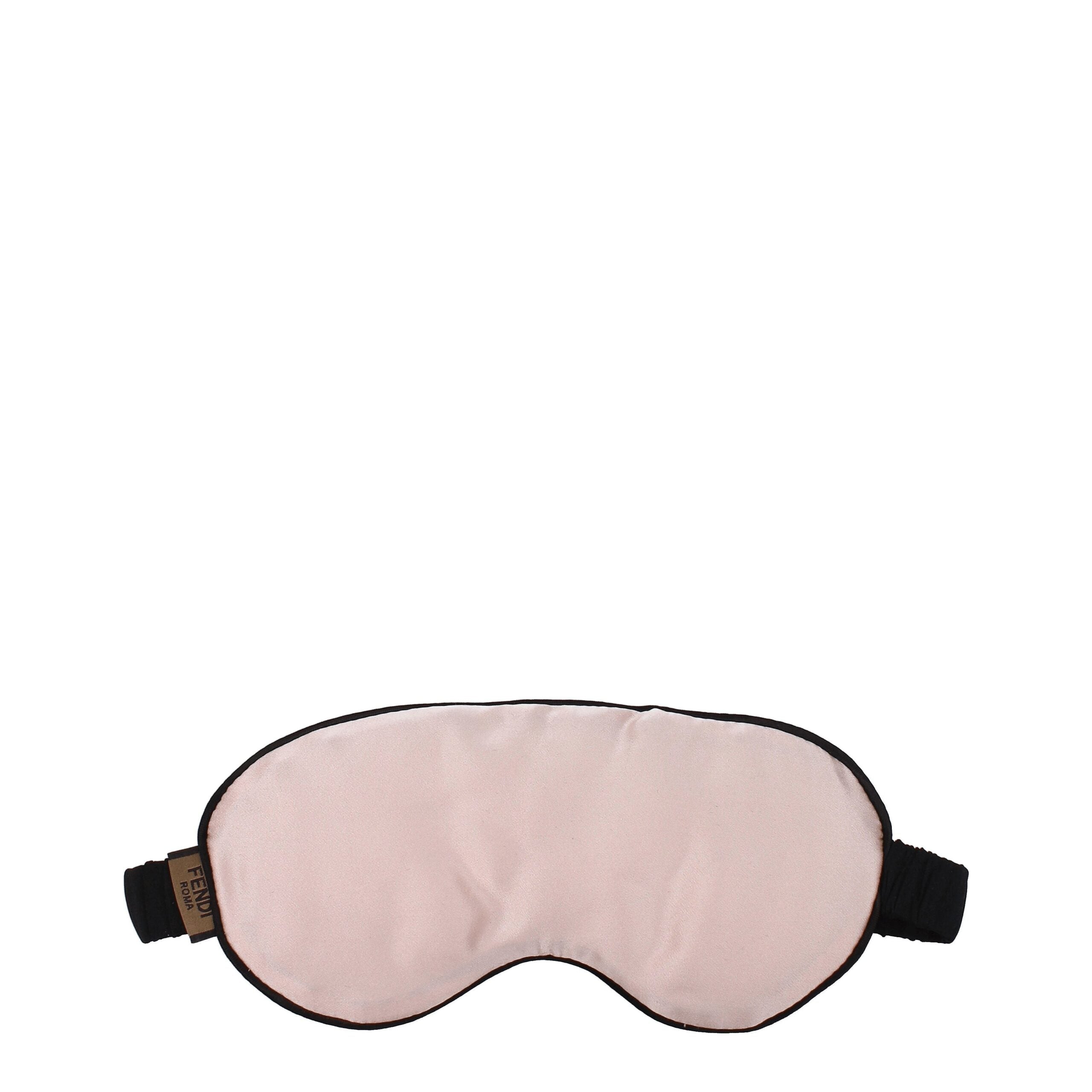 Pink Silk FacemaskDescription: The product with MPN FXH021AF1NF0647 and code F67114 silk in pink is a masks designed by Fendi. It has features like side logo. Additional Info: Materials: Silk Composition: 100% silk MPN: FXH021AF1NF0647 New collection: NoP