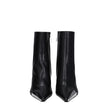 Black Leather Ankle BootsDescription: The product with MPN OWID048LEA0011072 and code F78933 leather in black is a ankle boots designed by Off-White. It has features like side logo, back logo. Additional Info: Color details: Silver Style: Vintage Closing