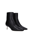 Black Leather Ankle BootsDescription: The product with MPN OWID034LEA0021072 and code F79084 leather in black is a ankle boots designed by Off-White. Additional Info: Style: Casual Closing type: Zip Closure Materials: Leather Shoe sole: Leather Heel heigh