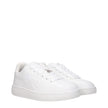 White Leather Low Top SneakersDescription: The product with MPN 8083326 and code F80773 leather in white is a sneakers designed by Burberry. It has features like side detail. Additional Info: Style: Sporty Glam Closing type: Lace up Closure Shoe sole: Rub