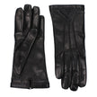 Black Leather GlovesDescription: The product with MPN 1GG46C038F0ES9 and code F81540 leather in black is a gloves designed by Prada. It has features like side logo. Additional Info: Style: Stylish Materials: Leather Composition: 100% leather MPN: 1GG46C03