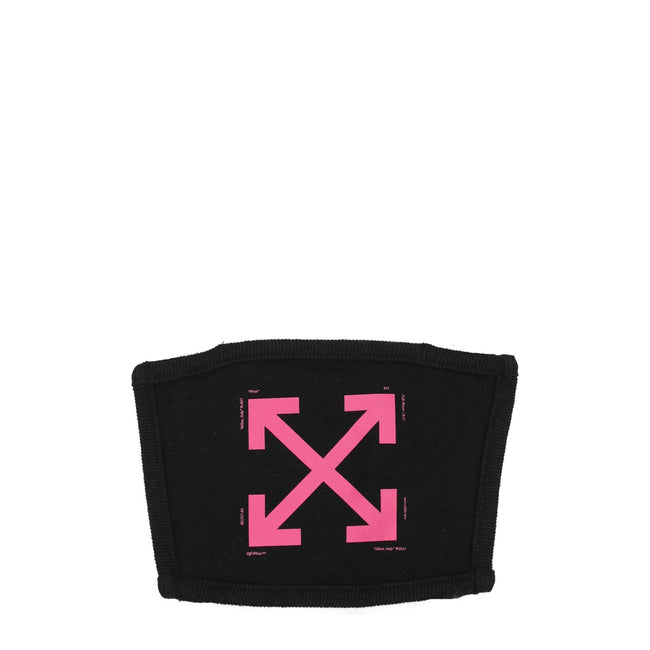 Black Cotton FacemaskDescription: The product with MPN OMRG002E20FAB0011032 and code F59778 cotton in black is a masks designed by Off-White. It has features like front logo. Additional Info: Style: Vintage Materials: Cotton Measurements: 10.5×17 cm Compo