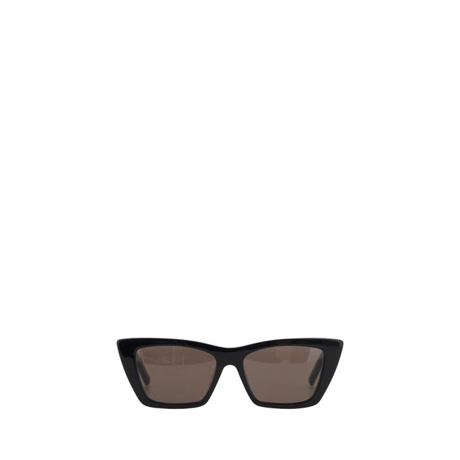 Black Acetate SunglassesSunglasses by Saint Laurent, rectangular frame, UVA/UVB protection, iconic brand signature printed in contrast on the side temples. Season: AW25 Composition: GENERAL 100% Acetate MADE IN ITALYBlack Acetate Sunglasses${tagsSaint Lau
