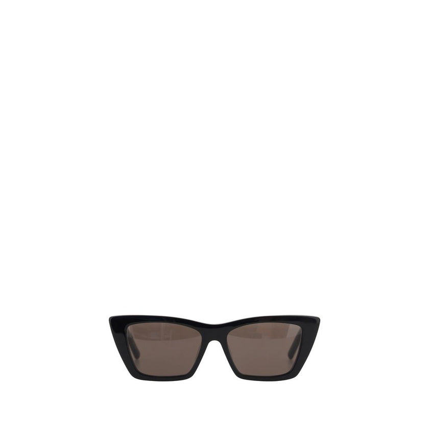 Black Acetate SunglassesSunglasses by Saint Laurent, rectangular frame, UVA/UVB protection, iconic brand signature printed in contrast on the side temples. Season: AW25 Composition: GENERAL 100% Acetate MADE IN ITALYBlack Acetate Sunglasses${tagsSaint Lau