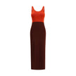 Multicolor Viscose Casual DressFendi’s long knit Dress features a fitted silhouette and sleeveless design with thin straps and a wide round neckline. Made of viscose yarn with a color-block pattern, it combines elegance and modernity in a sleek, feminine