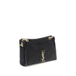 Black Calf Leather Bos Taurus Shoulder BagThe Kate Suede leather Shoulder Bag by Saint Laurent combines elegance and modernity. Featuring a front magnetic closure, it features an embossed plaque with the brand’s iconic monogram on the front. The sliding c