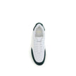 White Calf Leather Bos Taurus Low Top SneakersSaint Laurent’s SL61 Sneakers combine clean styling with refined details. Featuring a flat sole and lace-up closure, they feature logos on the side and heel, while the suede panel adds a touch of texture and s