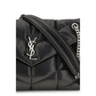 Black Lamb Ovis Aries Aries Shoulder BagThe medium Lou Lou Shoulder Bag by Saint Laurent is an icon of contemporary elegance. Made of quilted and padded fabric, it combines softness and structure in a sophisticated design. The magnetic closure ensures pra