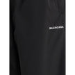 Black Polyester Casual PantsThe Sweatpants by Balenciaga combine comfort and minimalist style. Featuring an elasticized waistband and a straight, wide-leg silhouette, they offer a relaxed, contemporary fit. A straight hem completes the essential design, p