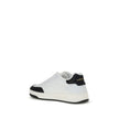 White Calf Leather Bos Taurus Low Top SneakersSaint Laurent’s SL61 Sneakers combine clean styling with refined details. Featuring a flat sole and lace-up closure, they feature logos on the side and heel, while the suede panel adds a touch of texture and s