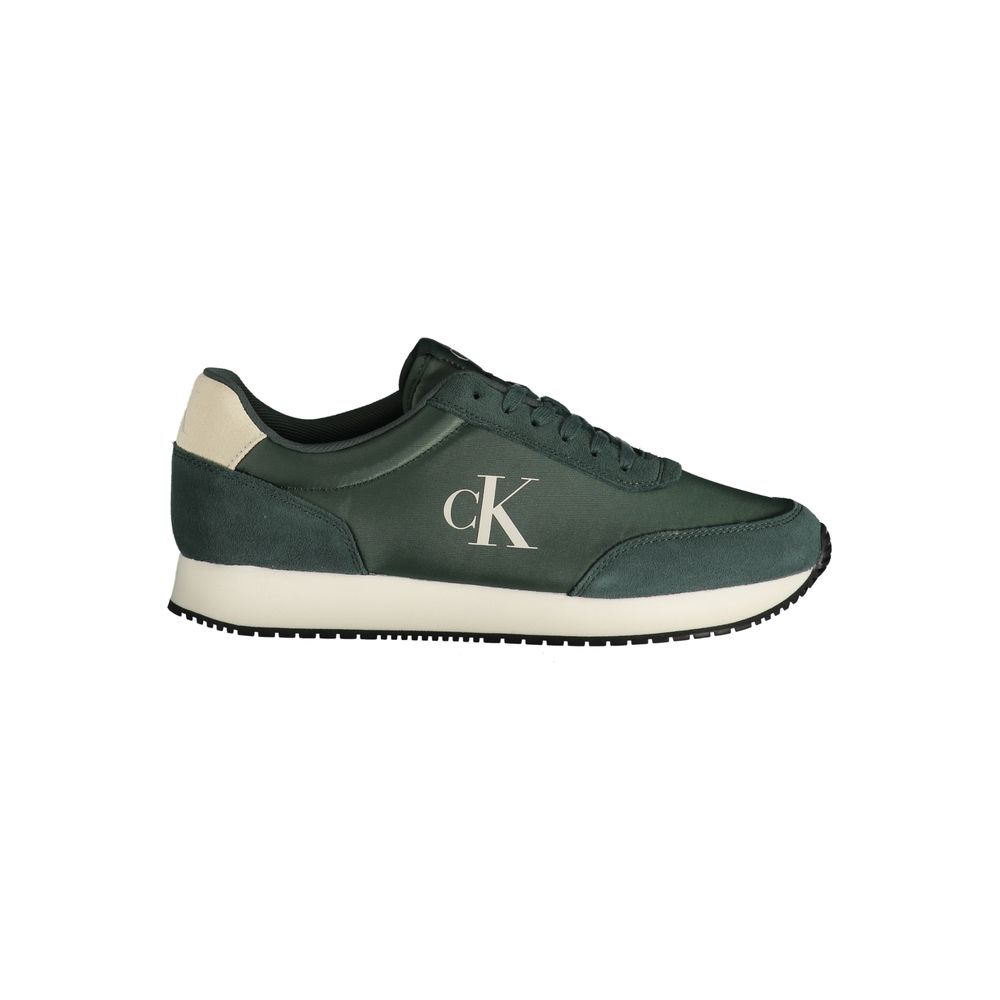 Green Polyester SneakerSPORTS SHOE WITH LACES, PRINT, CONTRASTING DETAILS, LOGOGreen Polyester Sneaker${tagsCalvin KleinAulae Green Polyester Sneaker Calvin KleinAulae Green Polyester Sneaker SPORTS SHOE WITH LACES, PRINT, CONTRASTING DETAILS, LOGO 110296