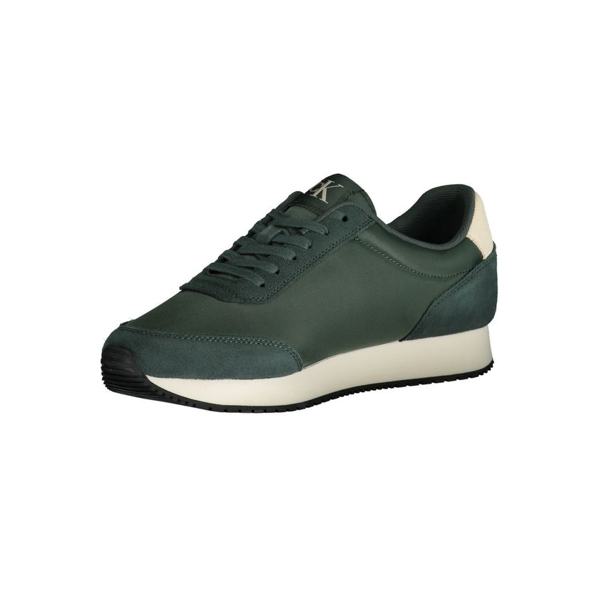 Green Polyester SneakerSPORTS SHOE WITH LACES, PRINT, CONTRASTING DETAILS, LOGOGreen Polyester Sneaker${tagsCalvin KleinAulae Green Polyester Sneaker Calvin KleinAulae Green Polyester Sneaker SPORTS SHOE WITH LACES, PRINT, CONTRASTING DETAILS, LOGO 110296