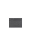 Gray Calf Leather Bos Taurus WalletBlack Calfskin Card Holder by Saint Laurent, card slot on both sides, black embossed logo on front. Season: AW25 Dimension: 10×10 Composition: 100% Calf Leather Bos Taurus MADE IN ITALYGray Calf Leather Bos Taurus Wallet