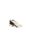 White Calf Leather Bos Taurus Athletic SneakersThe Fendi Flow Running Sneakers are a perfect balance between sporty style and distinctive design, designed for those seeking a bold and functional look. The structured sole on the heel offers excellent grip