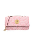 Pink Fabric Shoulder BagDescription: The product with MPN 10133521A159111P56V and code F84028 fabric in pink is a shoulder bags designed by Versace. It has features like front detail.Pink Fabric Shoulder Bag${tagsVersaceAulae Pink Fabric Shoulder Bag Vers
