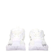 White Leather Athletic SneakersDescription: The product with MPN 10167111A118611W000 and code F84046 leather in white is a sneakers designed by Versace. It has features like front logo, side logo. Additional Info: Style: Casual Closing type: Lace up Closu