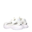 White Leather Athletic SneakersDescription: The product with MPN 10167111A118611W000 and code F84046 leather in white is a sneakers designed by Versace. It has features like front logo, side logo. Additional Info: Style: Casual Closing type: Lace up Closu
