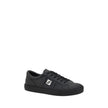 Black Calf Leather Bos Taurus Athletic SneakersThe Fendi Domino leather Sneakers are a contemporary interpretation of the classic sports model, designed for those seeking a balance between comfort and luxury. The upper closure with laces allows for an adj