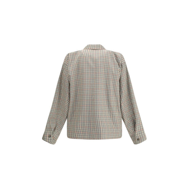 Multicolor Cotton CoatBalenciaga’s Zip Shirt is made of checked cotton flannel and features an overshirt design with a contemporary style. Featuring a classic collar, a double-slider zipper closure, two chest flap pockets and two slit pockets, it is compl
