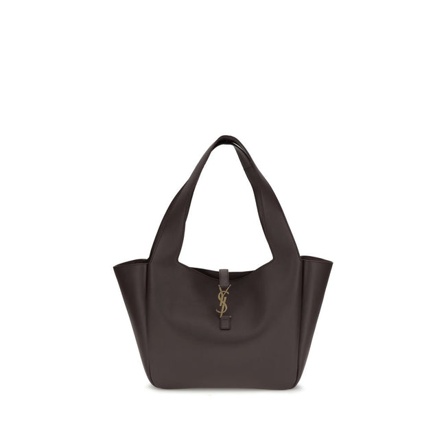 Brown Lamb Ovis Aries Aries Shoulder BagThe Saint Laurent Le 5 à 7 Shoulder Bag is crafted from refined grained leather, featuring a lightweight construction and luxurious tonal suede lining. The East/West design ensures spaciousness and functionality, en