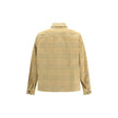 Beige Denim ShirtThis corduroy Shirt featuring Burberry’s iconic Burberry Check combines tradition with contemporary style. Featuring a snap-button closure and a point collar, it also features a snap-button flap chest pocket for a functional touch. Snap-b