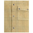 Beige Denim ShirtThis corduroy Shirt featuring Burberry’s iconic Burberry Check combines tradition with contemporary style. Featuring a snap-button closure and a point collar, it also features a snap-button flap chest pocket for a functional touch. Snap-b