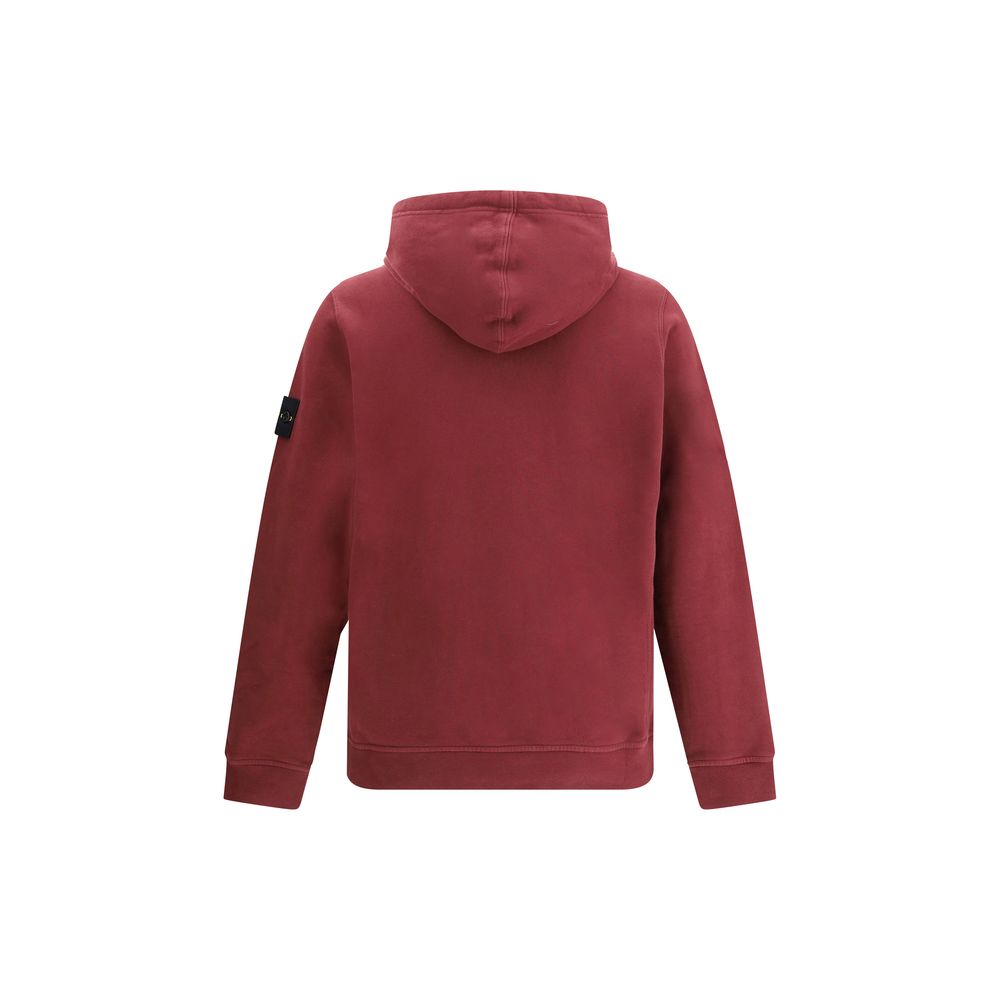 Hoodie with logo compassThe Hoodie by Stone Island combines functionality and iconic style. Featuring an adjustable drawstring hood, it has a regular fit and two practical side welt pockets. The ribbed cuffs and straight hem ensure comfort and a snug fit,