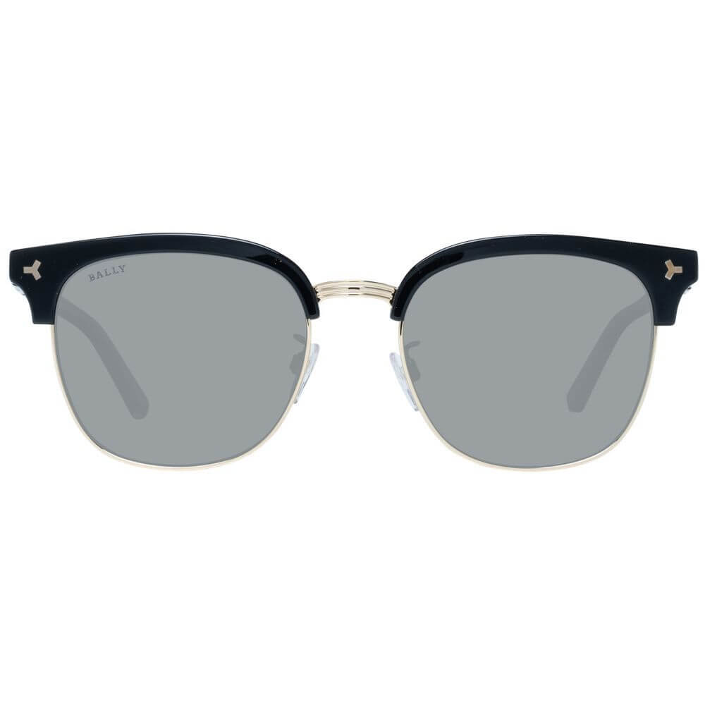 Black Metal SunglassesGender: Men Main color: Black Frame color: Black Frame material: Metal & Plastic Lenses color: Grey Lenses material: Plastic Filter category: 3 Style: Trapezium Lenses effect: Polarized & Mirrored Protection: 100% UVA & UVB Lenses wi