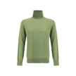 Green Wool TurtleneckSaint Laurent’s turtleneck Sweater is an essential garment with timeless appeal. Carefully crafted, it features a high ribbed collar that lends elegance and warmth, while a ribbed hem and cuffs ensure a snug and comfortable fit. A ver