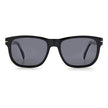 Bicolor Acetate SunglassesSUNGLASSES DAVID BECKHAM MAN DB1045SBSCM9 (Lens/Bridge/Temple) 54/18/145 mm.Material: ACETATE.Colour: Black silver.Measures (Lens/Bridge/Temple): 54/18/145mm.GREY.With their elegant rectangular mount, these sunglasses give a retr