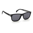 Bicolor Acetate SunglassesSUNGLASSES DAVID BECKHAM MAN DB1045SBSCM9 (Lens/Bridge/Temple) 54/18/145 mm.Material: ACETATE.Colour: Black silver.Measures (Lens/Bridge/Temple): 54/18/145mm.GREY.With their elegant rectangular mount, these sunglasses give a retr
