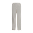White Polyester Joggers (Workout Pants)Balenciaga’s Sweatpants combine comfort and contemporary style in an essential yet distinctive design. Featuring an elasticized waist and bottom, they feature two side welt pockets and a stitched logo on the front th