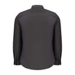 Black Cotton Men ShirtInfuse sophistication into your wardrobe with this Calvin Klein classic fit shirt. Its sharp button-down collar and chic 2-button cuffs exemplify timeless style, all while the embroidered logo adds a touch of the brand’s iconic allur