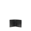 Black Calf Leather Bos Taurus WalletSaint Laurent’s black leather wallet is a stylish and functional accessory with a bill fold design. Made of high-quality smooth leather, it features interior card slots, a snap-button coin compartment and several bill c