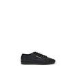 Black Calf Leather Bos Taurus Low Top SneakersSaint Laurent’s Gym Sneakers are a contemporary classic, featuring a lace-up closure and a gold SAINT LAURENT signature on the side that adds a touch of understated luxury. The flat rubber sole ensures comfort