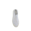 White Calf Leather Bos Taurus Low Top SneakersSaint Laurent’s Gym Sneakers are a contemporary classic, featuring a lace-up closure and a gold SAINT LAURENT signature on the side that adds a touch of understated luxury. The flat rubber sole ensures comfort