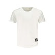 White Cotton Men T-ShirtElevate your everyday essentials with the Calvin Klein classic crew neck T-shirt. Exuding effortless style with its signature applique logo, this piece is crafted from 95% regenerative cotton, offering not just comfort but also a n