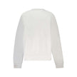 White Cotton Women SweaterStep into the world of ultimate sophistication with the Calvin Klein long-sleeved sweatshirt, where comfort meets high-end fashion. Indulge in the plush warmth of its brushed interior, designed to take you through the seasons in