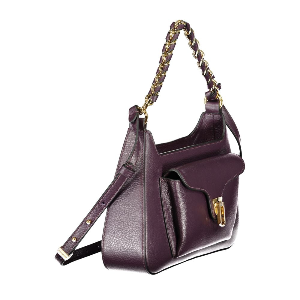 Viola Leather Handbag with Chain Strap by Coccinelle