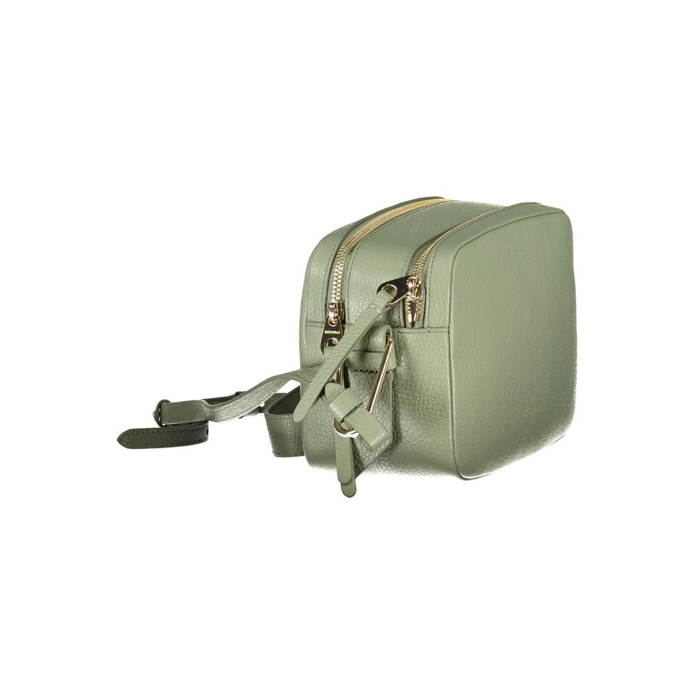 Verde Leather Bag with Adjustable Strap by Coccinelle