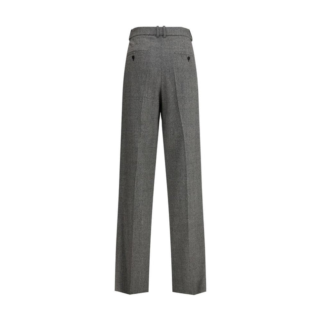 Prince de Galles tailored PantsSaint Laurent’s Prince de Galles tailored Pants reinterpret a classic English tradition with the house’s essential elegance. They feature a front zip-and-hook closure, belt loops at the waist, and a straight-leg silhouette p