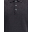 Black Cotton Polo ShirtFendi’s cotton polo Shirt is a distinctive garment that combines elegance and brand identity. Made of soft cotton, it features a classic ribbed collar and tone-on-tone buttons on the front. The all-over repeated FF jacquard print gi
