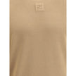Beige Fleece Wool SweatshirtFendi’s Wool Sweater is a classic and refined piece, crafted with ribbed detailing on the crew neck, hem and cuffs for a comfortable and curated fit. The brand’s iconic logo, stitched tone-on-tone on the front, adds an understa