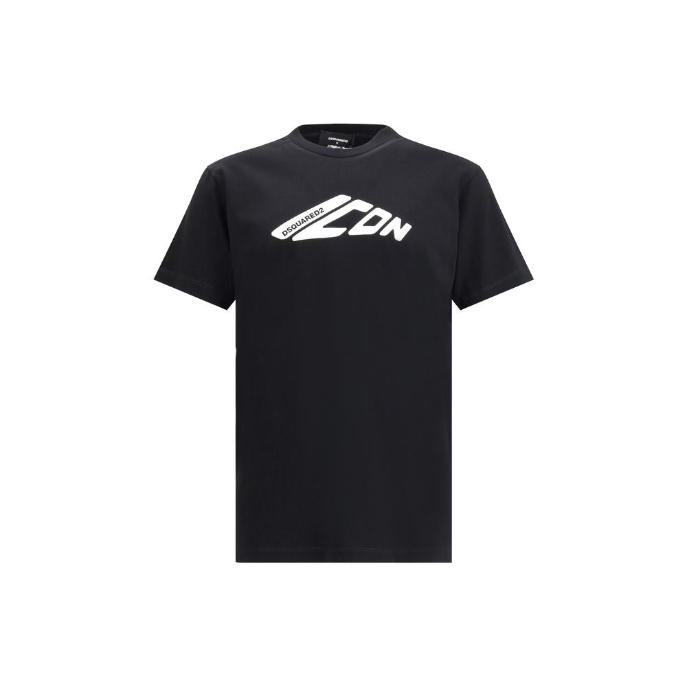 Black Cotton SportswearDsquared2’s contrasting logo cotton T-shirt is an essential garment with a strong character. Made from soft pure cotton jersey, it features a ribbed crew neck and a front print with iconic monogram and logo for a recognizable, urban